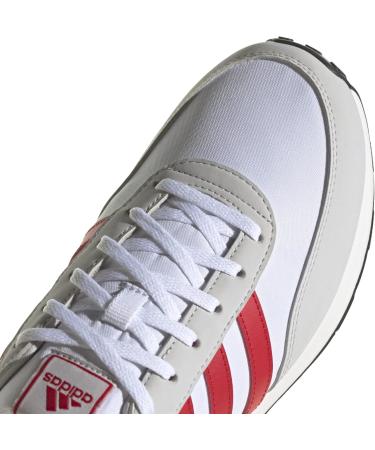 Buy adidas Men's Run 60s 3.0 Shoes - Low (Non Football) | EU Size 45 1/3 | Ftwr White/Better Scarlet/Grey One - International Shipping Available - Buy Online on GoSupps.com