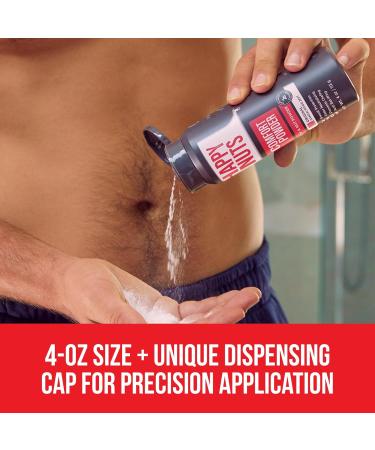 HAPPY NUTS Comfort Powder - Anti Chafing & Deodorant Aluminum-Free Sweat and Odor Control for Jock Itch Groin and Men's Private 4 Oz (4 Ounce (Pack of 1) Fragrance-Free) 4 Ounce (Pack of 1) Fragrance-Free - Buy Online on GoSupps.com