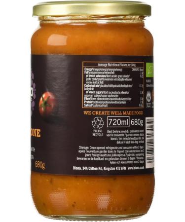Biona Organic Minestrone Soup 680g - Shop the Best Organic Soup Online - Buy Online on GoSupps.com