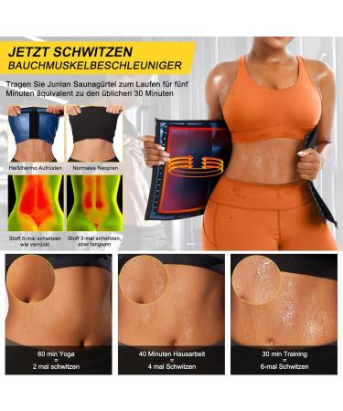 Junlan Waist Trainer Belt for Women - Slimming Sweat Corset & Fitness Belt for Weight Loss - Buy Online on GoSupps.com