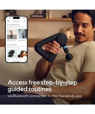 Theragun Elite - Handheld Electric Massage Gun - Bluetooth Enabled Percussion Therapy Device for Athletes - Powerful Deep Tissue Muscle Massager with QuietForce Technology - (Black - 5th Generation) - Buy Online on GoSupps.com