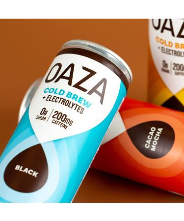 Oaza Variety Pack Cold Brew Coffee + Electrolytes - Zero Sugar, Great Taste - Buy Online on GoSupps.com