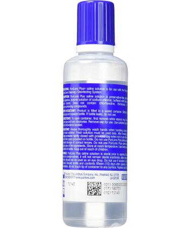 Purilens Plus Saline - Unisol 4 Replacement 4 Fl Oz (Pack of 4) | Convenient Pack of 4 Bottles for Effective Eye Care - Buy Online on GoSupps.com