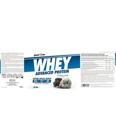  per4m Per4m Whey Protein Cookies & Cream 2.01kg - Buy Online on GoSupps.com