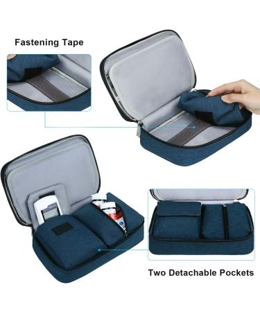 Buy Simboom Insulin Bag for Diabetic Accessories & Blood Glucose Meters - Blue | International Shipping Available - Buy Online on GoSupps.com