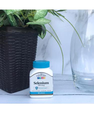 21st Century Selenium 200 mcg Capsules, 60 Count - Buy Online on GoSupps.com
