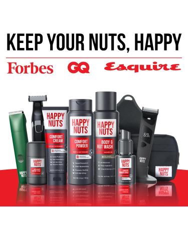Happy Nuts Comfort Powder Spray: Anti-Chafing & Mens Deodorant Aluminum-Free Sweat and Odor Control for Jock Itch Groin and Men's Private Parts (1 Pack Fragrance-Free) Fragrance-Free 2.75 Ounce (Pack of 1) - Buy Online on GoSupps.com