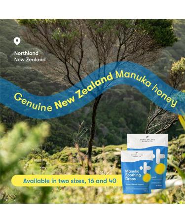 NEW ZEALAND HONEY CO. Manuka Honey Lozenges - Cough Drops - 16 Count - Buy Online on GoSupps.com