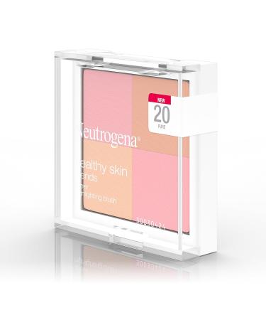Neutrogena Healthy Skin Blush Palette - Illuminating Powder with Vitamin C - 20 Pure .3 oz - Buy Online on GoSupps.com