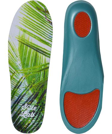 Memory Foam Insole with Adaptive Arch Support for Flats and Boots - Men and Women - Palm Tree M (5.5-6.5) W (6.5-8) - Buy Online on GoSupps.com