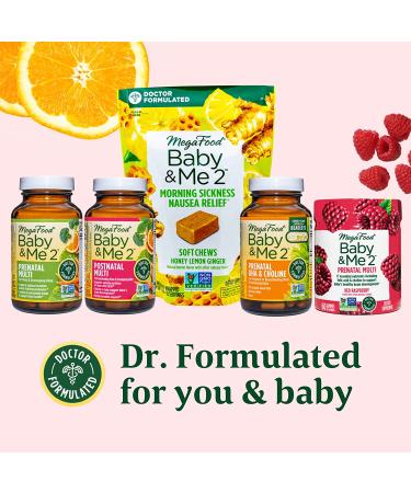 MegaFood Baby & Me 2 Postnatal Multi - 120 Tablets for New Moms | Essential Vitamins & Nutrients - Buy Online on GoSupps.com