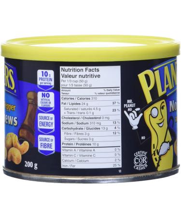 Planters Black Pepper Cashews 200 Grams - Buy Online on GoSupps.com