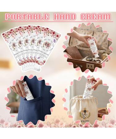 Leelosp 12 Pcs Teacher Valentine Gift Hand Cream Bulk for Women Bible Travel Size Hand Lotion Bulk Inspirational Religious Gifts Religious Bible Verse Gift for Team Employee Coworker Wedding Homeless - Buy Online on GoSupps.com