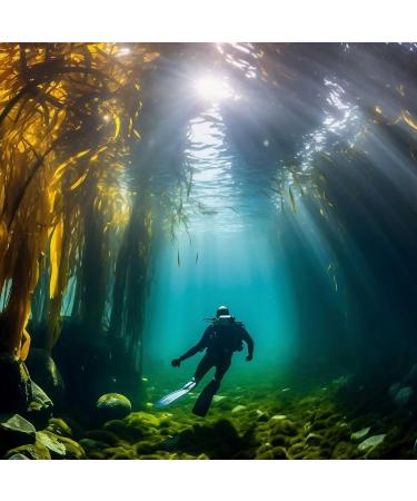 Organic Kombu Algae Leaves - Wild Atlantic Kelp for Dashi Miso Soup Sushi | Pureeraw 25g - Buy Online on GoSupps.com
