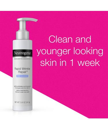 Neutrogena Rapid Wrinkle Repair Prep Cleanser 5 oz - Anti-Aging Skincare - Buy Online on GoSupps.com
