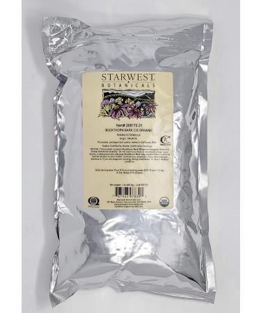 Organic Buckthorn Bark C/S
