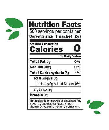 Truvia Natural Stevia Sweetener Packets - 500 Count (35.2 oz) - Buy Online on GoSupps.com