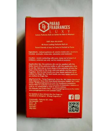 Fragrances Rose-Chandan (Natural Itra/Attar/Perfume) For Men & Women Long Lasting Attar Perfume | (Pack of 1) - Buy Online on GoSupps.com