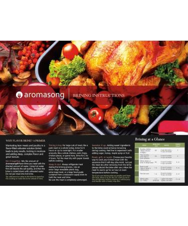 Aromasong Turkey Brine - 2 LB - 100% Natural Wet & Dry Brining - Herbs De Provence Seasoning - Buy Online on GoSupps.com