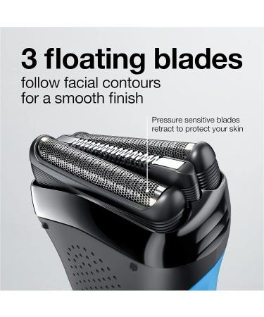 Buy Braun 3-Flex Wet/Dry Rechargeable Men's Shaver - Fast Worldwide Shipping & Best Prices - Buy Online on GoSupps.com