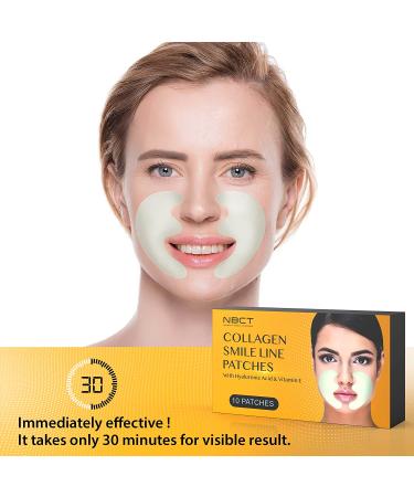 Smile Line Patches - Anti-Wrinkle Facial Strips - 5 Pairs - Moisturizing & Tightening - Laugh Lines Care - Face Tape for Wrinkles - 2022 Formula - Buy Online on GoSupps.com