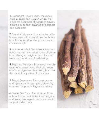 Thames Tea - Premium Flavoured Tea Selection for Luxury British Tea Experience | Liquorice Loose Leaf Tea in Tubebox by Bonabon - Buy Online on GoSupps.com