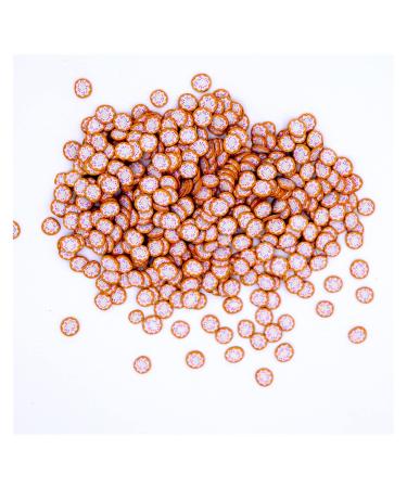 RT 10g/Lot Cake Donuts Slices Sprinkles for Slime Supplies Toy Polymer Clay Charms Accessories Addition for Fluffy Clear Slime Y420 (Color : 10g)