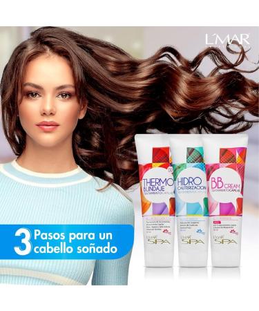 Shop L MAR BB Cream Hair Treatment - Anti-Aging Hydrating Frizz Control & Color Protection | Paraben & Salt Free - 8.8 oz - Buy Online on GoSupps.com