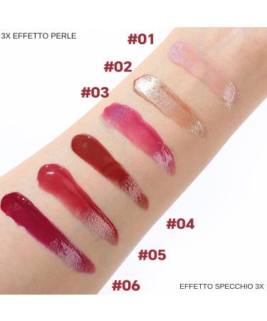  Rrlihjgu Lip gloss makeup | Long-lasting lip gloss - Moisturizing and volumizing long-lasting effect for women's makeup parties and dates - Buy Online on GoSupps.com