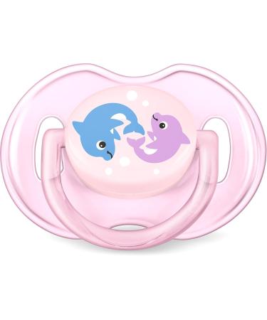 Philips AVENT SCF169/36 Pink Classic Pacifier for Girls (0-6 Months) - 2 Pack - Safe & Soothing - Buy Online on GoSupps.com
