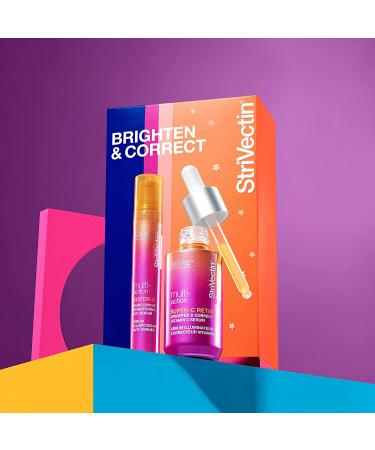 StriVectin Super C Brightening Serums & Moisturizers Set - Corrects Skin Tone, Fades Discoloration with Vitamin C - 2-Piece Set - Buy Online on GoSupps.com