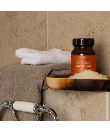 Schlosskr uter Harmonie 100% Natural Bath Salts with Orange 200g | Relaxing Bath with Essential Oils | Bath Additive to Relax Body and Mind - Buy Online on GoSupps.com