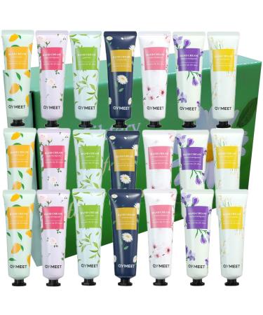 21 Pack Hand Cream Women Gift Set  Hand Lotion Mothers Day Christmas Birthday Gifts  Extra-Moisturizing Cream Stocking Stuffers for for Women Mom Girlfriend Her Wife with Natural Plant Scents