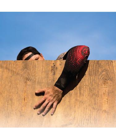 RockGuards Arm Sleeve - Black/Red, Medium - Buy Online on GoSupps.com