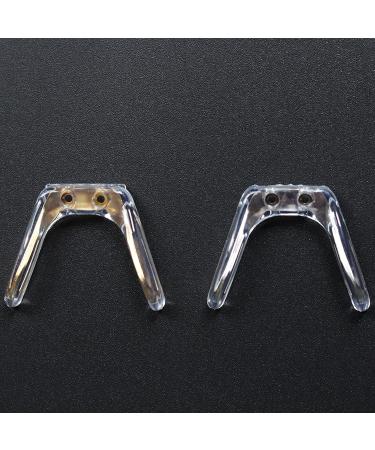 Buy 50pcs Silver Silicone Eyeglass Nose Pads - Metal Core Bridge & Hinge Repair Accessories - International Shipping Available - Buy Online on GoSupps.com