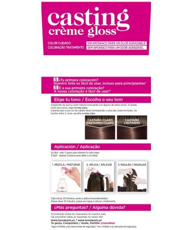 L'Oreal Casting Creme Gloss Hair Coloration 913-83820 | 600g - Best International Shipping Available - Buy Online on GoSupps.com
