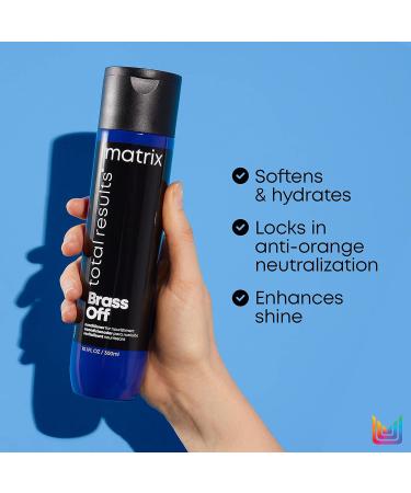 Matrix Care Trio: Miracle Creator Leave-In Spray + Brass Off Shampoo & Conditioner for Nourished Brunette Hair - Buy Online on GoSupps.com