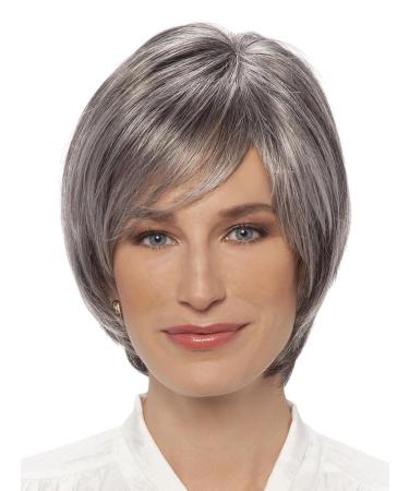 Lofty Wig Sabine - Premium Synthetic Hair Wig in Slate with Light Streaks | Realistic Look - Buy Online on GoSupps.com