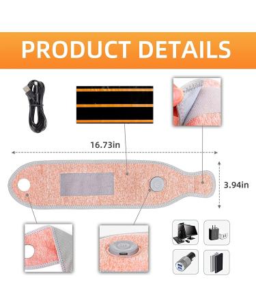 Fanwer Heated Wrist Wrap for Arthritis Pain Relief | Electric Wrist Heating Pad for Carpal Tunnel, Tendonitis, Joint Pain | Fast Heat for Left Right Hand - Buy Online on GoSupps.com