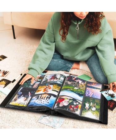 Buy Lanpn 10x15 cm Photo Album - 600 Pockets Leather Hardcover for 600 Photos - Extra Large Capacity Marine Design - Buy Online on GoSupps.com