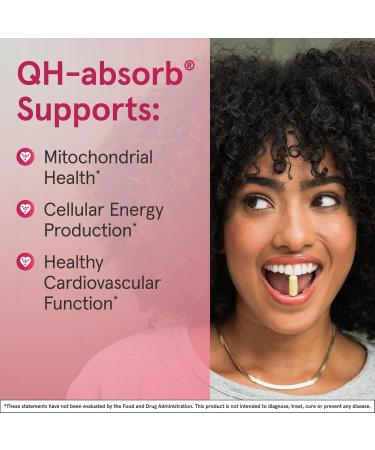 Jarrow Formulas Ubiquinol QH-Absorb 200 mg - 60 Softgels | Premium Antioxidant Support - Buy Online on GoSupps.com