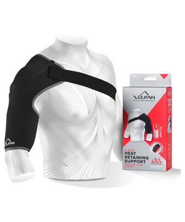 Vulkan Classic Shoulder Support Sports Large Shoulder Brace for Rotator Cuff Injuries AC Joint Support and Dislocations Shoulder Strap for Men and Women Brace for Athletes and Exercising Large New