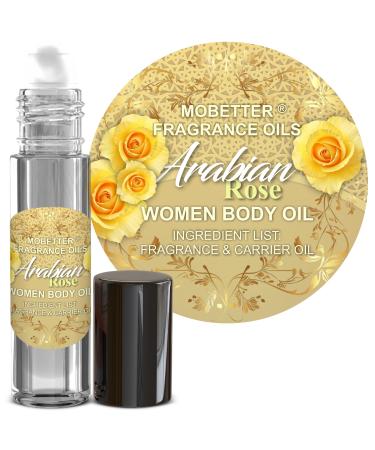 MOBETTER FRAGRANCE OILS Arabian Rose Fragrance Body Oil for Women