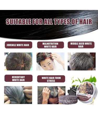 3-Pack Organic Hira Darkening Shampoo Bar & Conditioner | Natural Hair Care - Unisex | Polygonum Infused - Buy Online on GoSupps.com