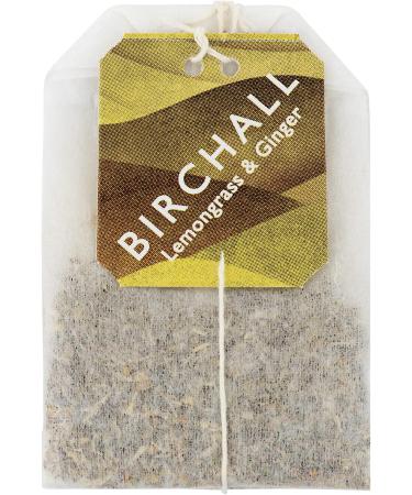 Birchall Tea Bags Lemongrass & Ginger Herbal Tea Gift Set Caffeine Free Tea Bursting with Full Flavour Perfect Vegan Gifts 25 Enveloped Plant-Based Tea Bags - Buy Online on GoSupps.com