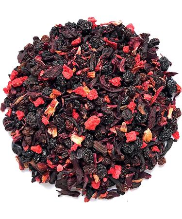Strawberry Blueberry Fruit Tea Roselle Flower Tea Flower Tea No-cook Fruit Tea (100g/ bottle) - Buy Online on GoSupps.com