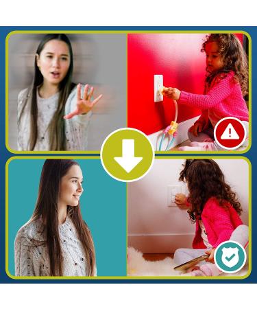 Clear Outlet Covers (50 Pack) - Childproof Your Outlets with Durable Transparent Plug Covers - 50 Count Value Pack - Buy Online on GoSupps.com