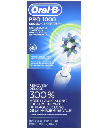 Oral B Pro 1000 Power Rechargeable Toothbrush