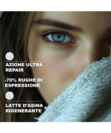  Querida Querida Donkey Milk Eye Contour Cream Ultra Repair Anti-Wrinkle Treatment Eliminates Puffiness and Dark Circles Made in Italy Moisturizing and Plumping 30 ml - Buy Online on GoSupps.com