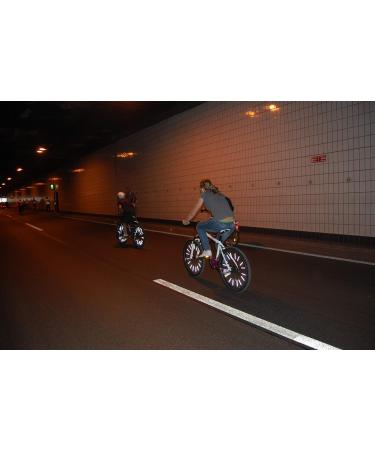 SECUREFLECT 72-Piece Bicycle Spoke Reflectors | 3M Scotchlite Reflective Material | ORIGINAL StVZO Approved - Buy Online on GoSupps.com